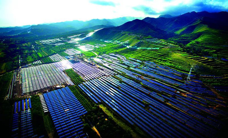 山西：光伏藍色好風(fēng)景帶來綠色好“光”景