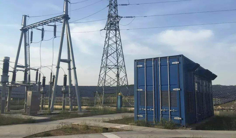 光伏發電多少兆瓦需要升壓站,光伏升壓站接線原理